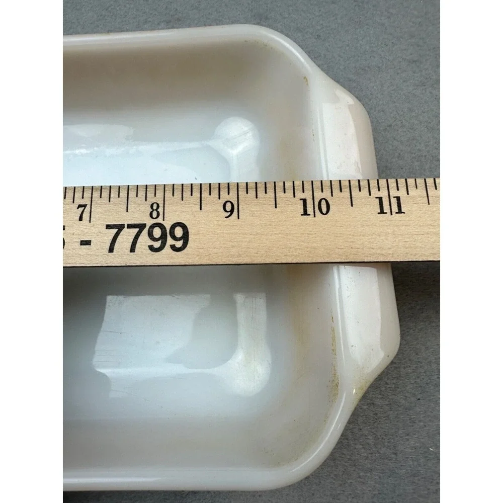 Anchor‎ Hocking Fire King Peach Lustre 1.5 QT Rect. Casserole Baking Dish 432